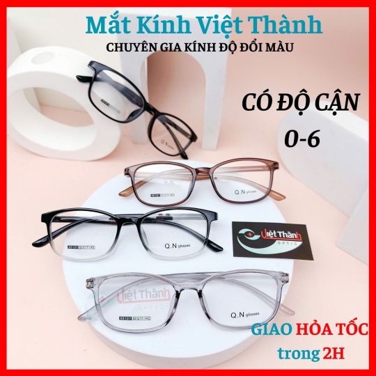 Gọng kinh dẻo dáng vuông lớn Mắt Kính Việt Thành