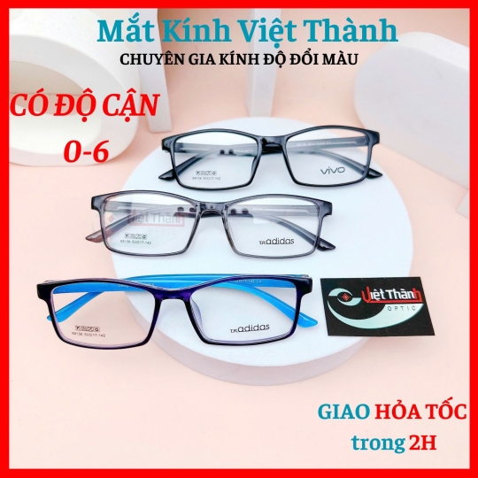 Gọng nhựa dáng chữ nhật Mắt Kính Việt Thành