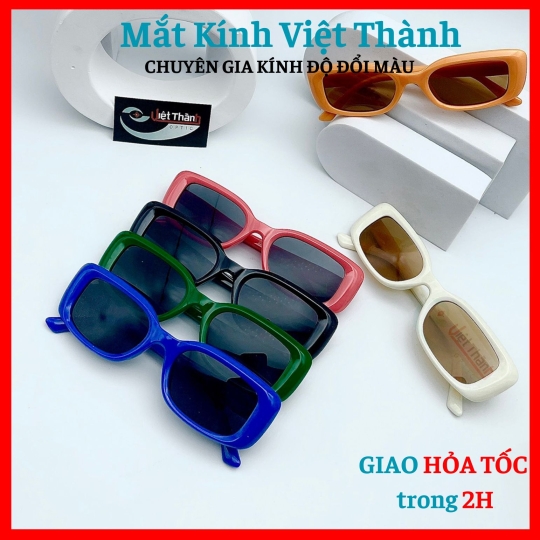 Kính mát thời trang cho bé chống nắng kiểu dáng xinh yêu nhiều màu sắc Mắt Kính Việt Thành