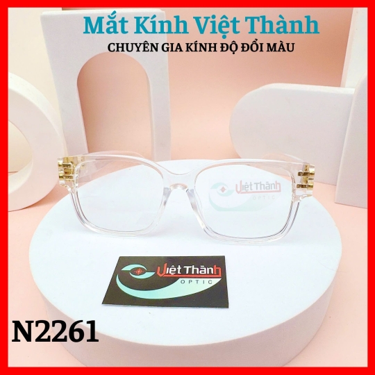 Gọng kính nhựa unisex nhận làm viễn cận theo yêu cầu Mắt Kính Việt Thành